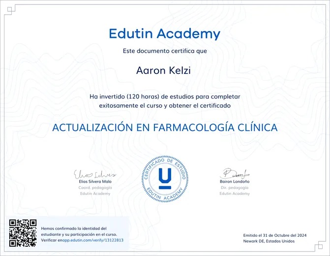 Vista previa: Actualización en Farmacología Clínica