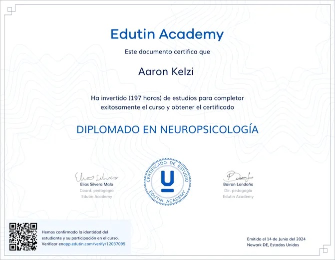 Vista previa: Diplomado en Neuropsicología