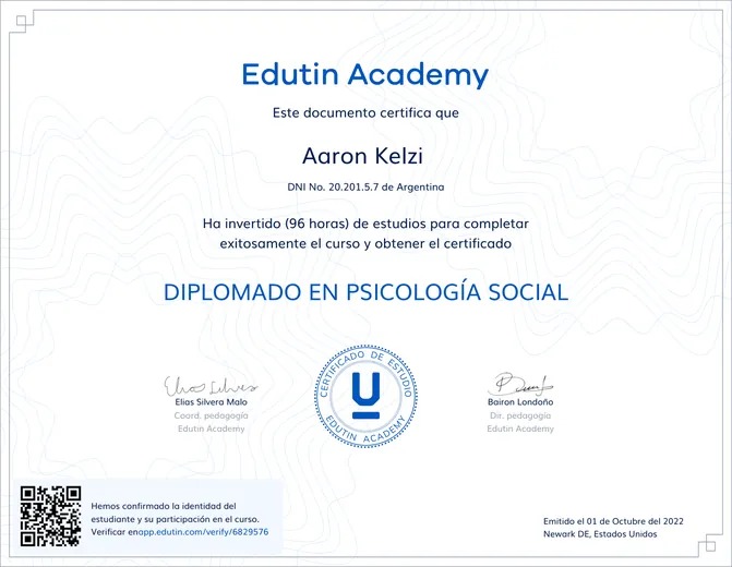 Vista previa: Diplomado en Psicología Social